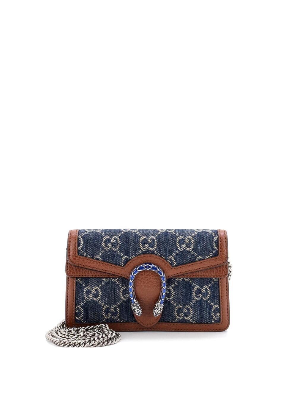 Gucci Dionysus Bag Gg Denim Super Mini #368835G11B